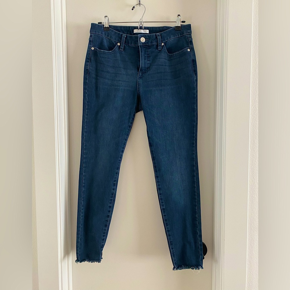 LC Lauren Conrad super skinny stretch denim jeans, size 10